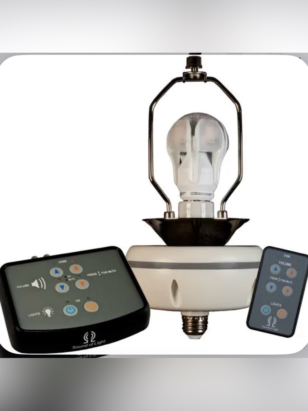 NIB Sound of Light Wireless Lamp Speaker Add-on Only